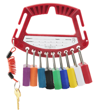 MASTER LOCK - PADLOCK CADDY - SAFETY 